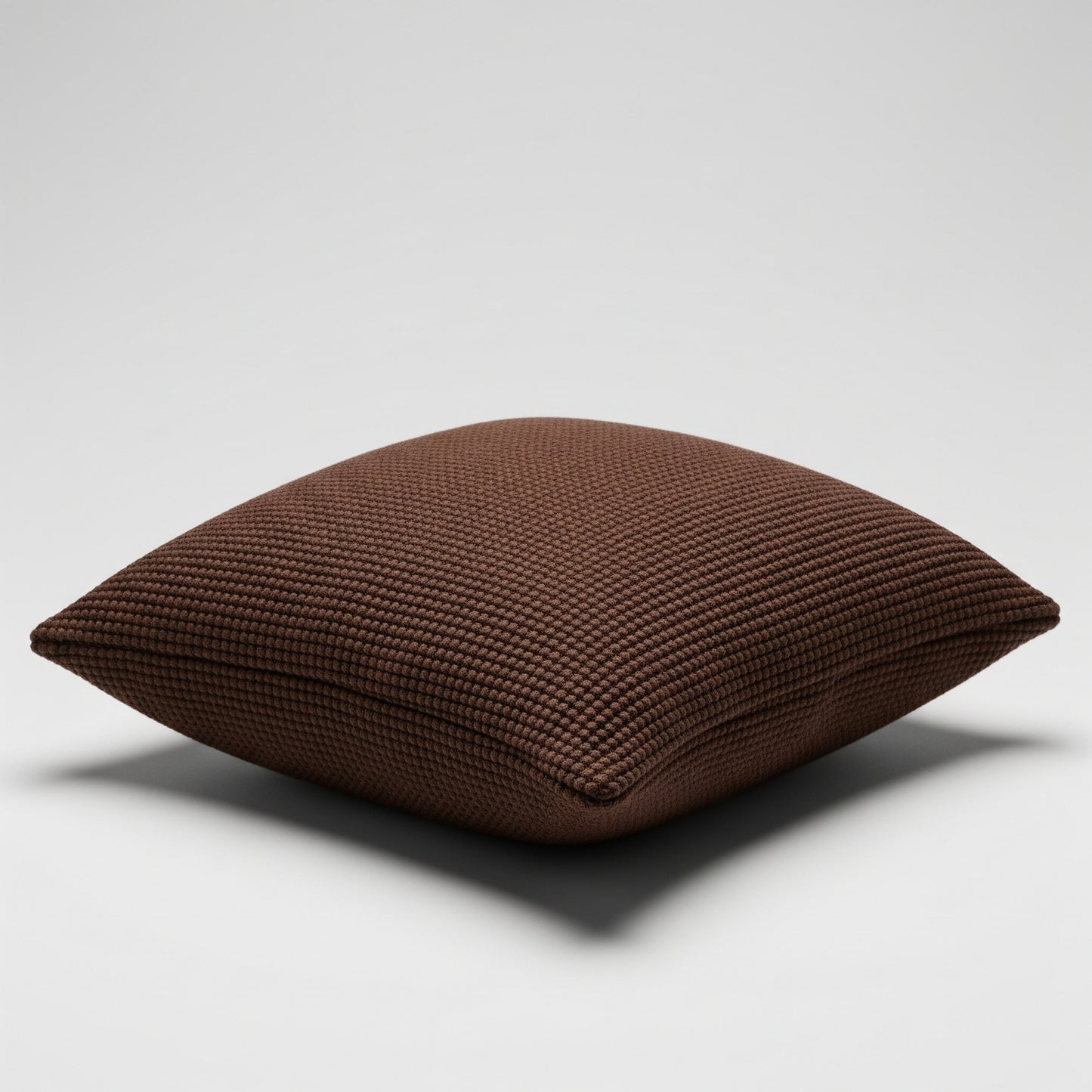 Dark Brown Cross Stitch Cushion